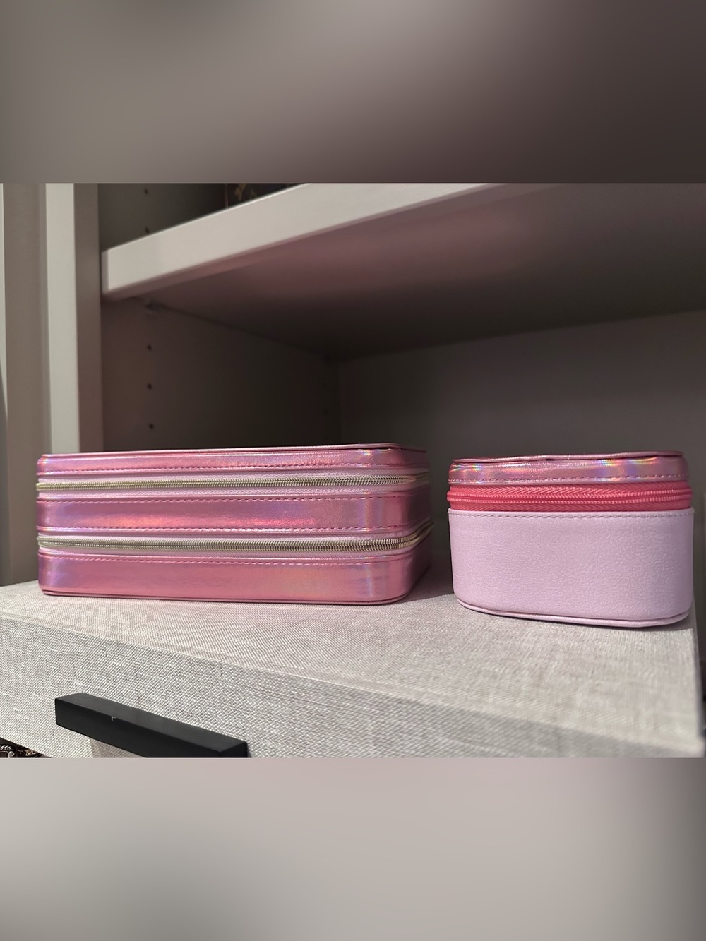 Set of 2 Jewelry Storage/Travel Cases
